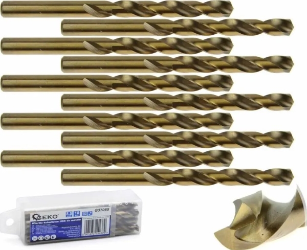 Geko Cobalt HSS poranterä metallille 8,5 mm (10/240)