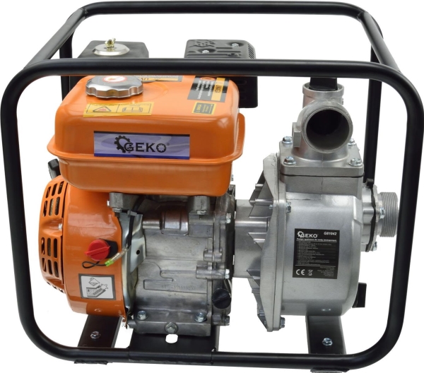 Geko Benzindrevet vandpumpe, motorpumpe