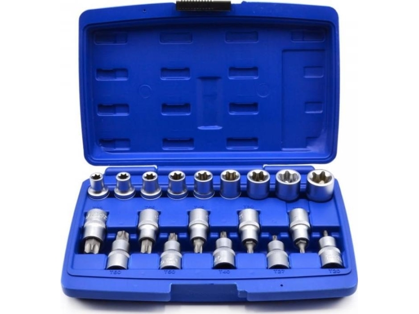 Geko Sæt Bits Torx 1/2" 19 Dele (10) G13565