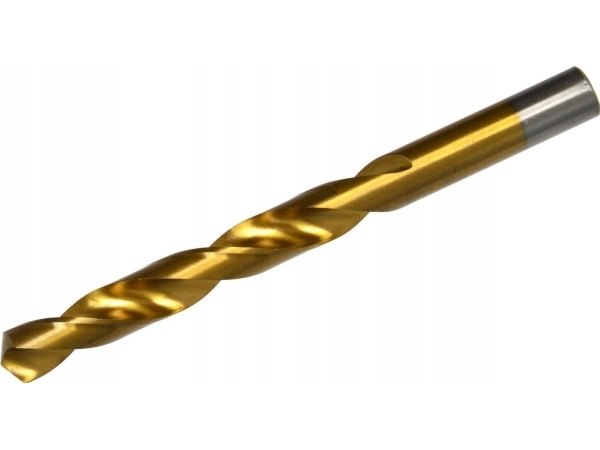 Wiertlo Geko Spiralbohrer Für Metall 6,0 Mm Hss Tin Din338 (10/50/2500)