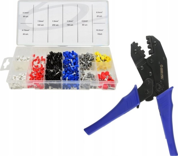 Geko pressverktyg för 0,5-6 mm kabelanslutningar (10/40) | Verktyg & Verkstad - Handverktyg - Kabelsax | GameStuff