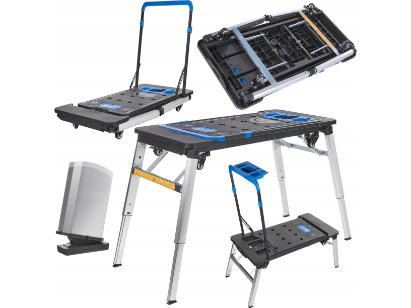 Geko multifunktionelt sammenklappeligt arbejdsbord 7-i-1 PROFI (1)