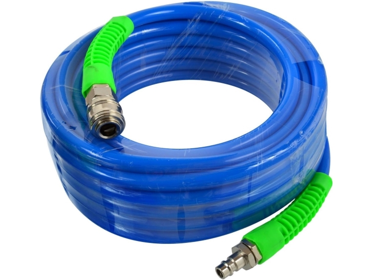 Geko armerad tryckluftslang PU 10 m 12 mm x 8 mm blå (10) | Elverktyg - Luftverktyg - Tryckluftsslang | GameStuff