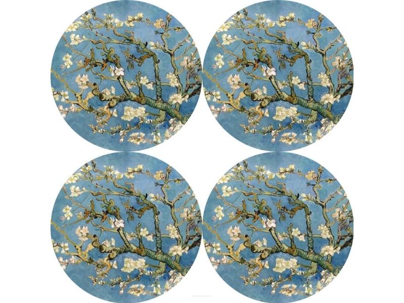 Bertoni Apvalių 4D stalo kilimėlių rinkinys? MIGDOLAS