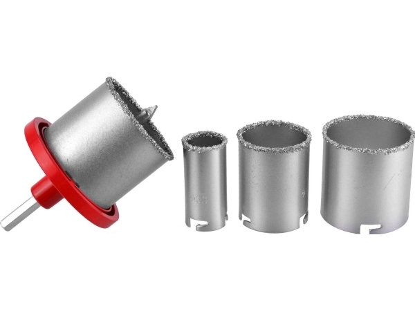 Geko Tungsten tungsten hullemaskine til glasering og terrakotta 4 stk.(20)