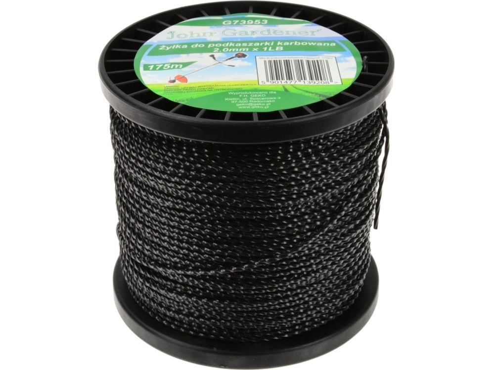 Geko Korrugert Trimmerlinje 2,0Mmx1lb (27)