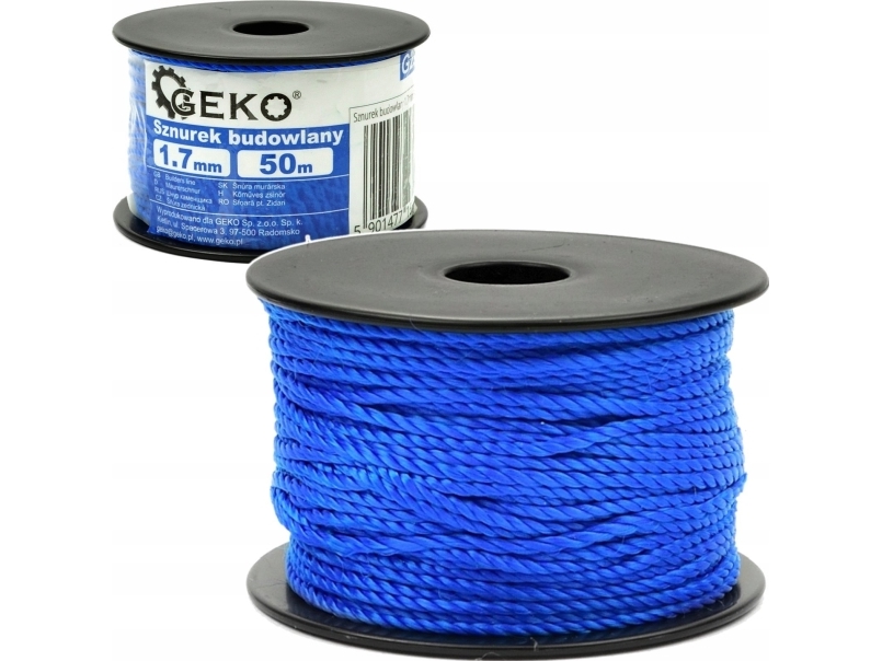 Geko snor til byggeri 1.7 mm 50 m (100)