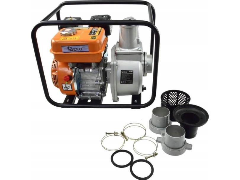 Geko benzindrevet vandpumpe, motorpumpe 3(1)