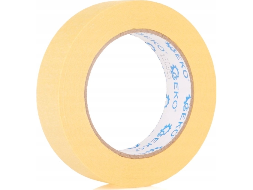 Geko malertape – maskering gul – 30 mm x 50 m (48)