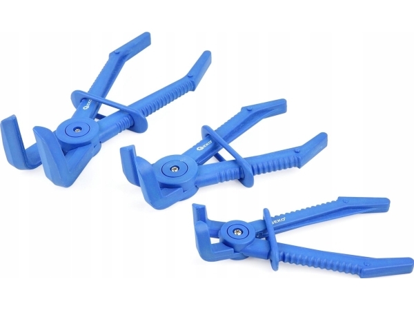 Geko Set 3-Tlg. Klemmen-Zangen/Clamp-Stecker Für Kabel Gegossen (20)