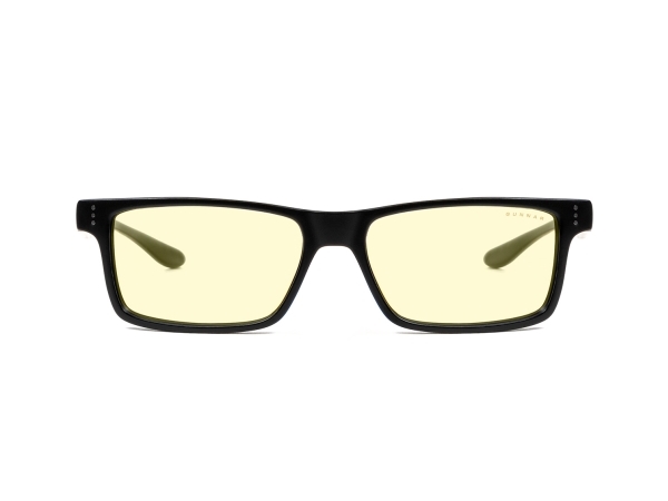 Gunnar Optiks Vertex, Unisex, Rektandel, Mode, Sort, Plast, Ravfarvet