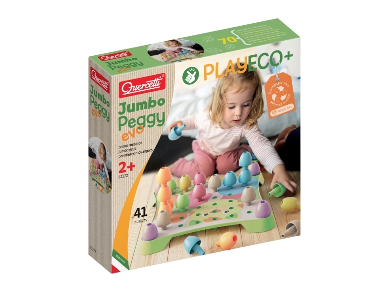 Stiftmosaik Play Eco+ Jumbo Peggy Evo (41 dele)