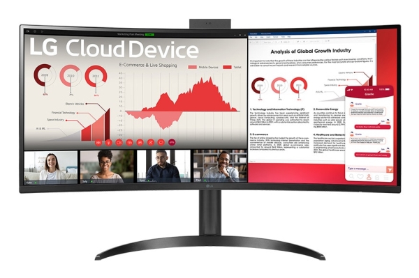 Lg 34cr651w Bp 86 4 Cm 34 \" Wide Quad Hd Intel® Pentium® Silver 8 Gb 256 Gb Windows 10 Iot Enterprise Ltsc