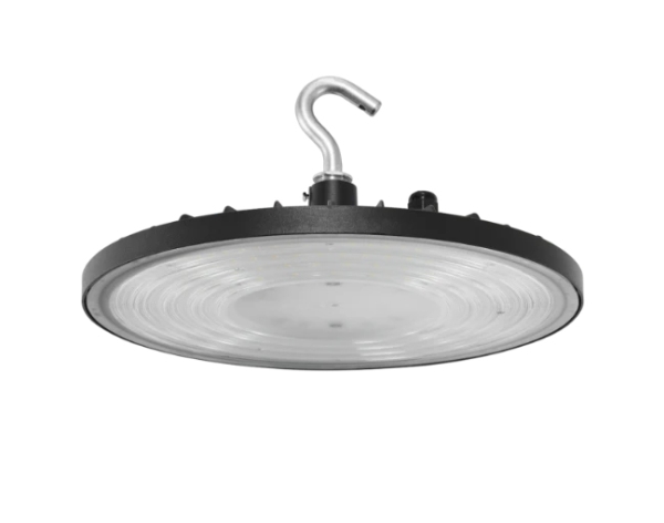 OPPLE Lighting Highbay Basic, Hårdt beslag, Sort, Sort, Aluminium, Polykarbonat (PC), Rund, IK08