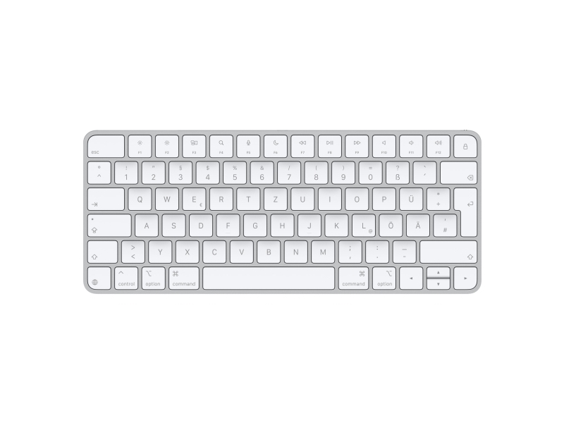 Apple Magic Keyboard - Tangentbord - trådlös - Bluetooth, USB-C - QWERTZ - tysk | N - A | GameStuff