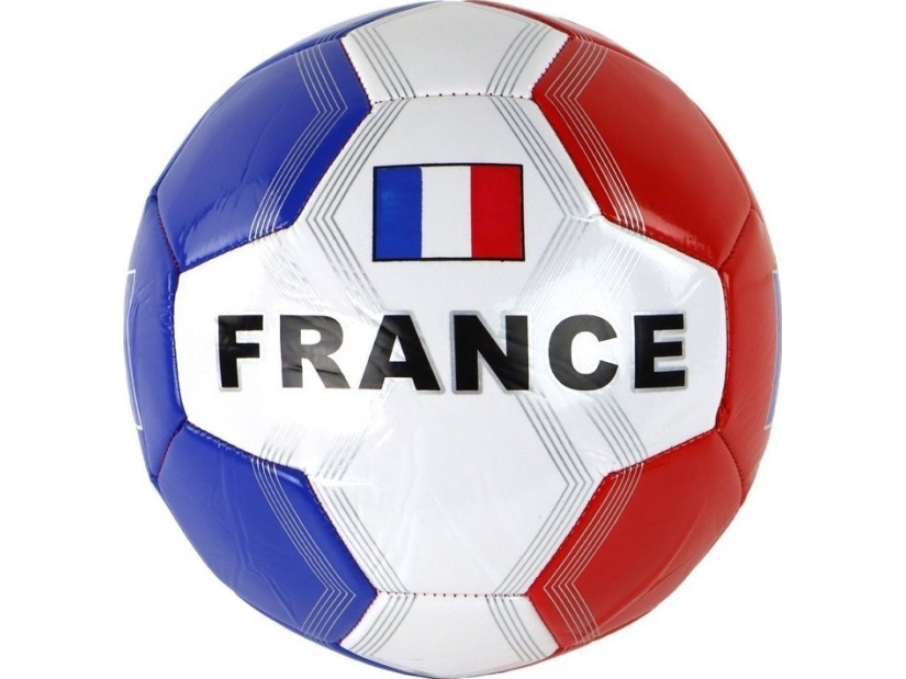 LeanToys Jalkapallo Ranskan lippu 24cm Koko 5 LEAN Toys