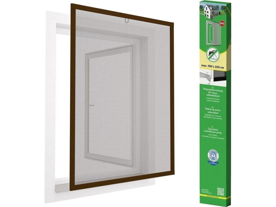 Easy Life Mako Insektnet Til Vindue I Alu 100X120 Cm Brun