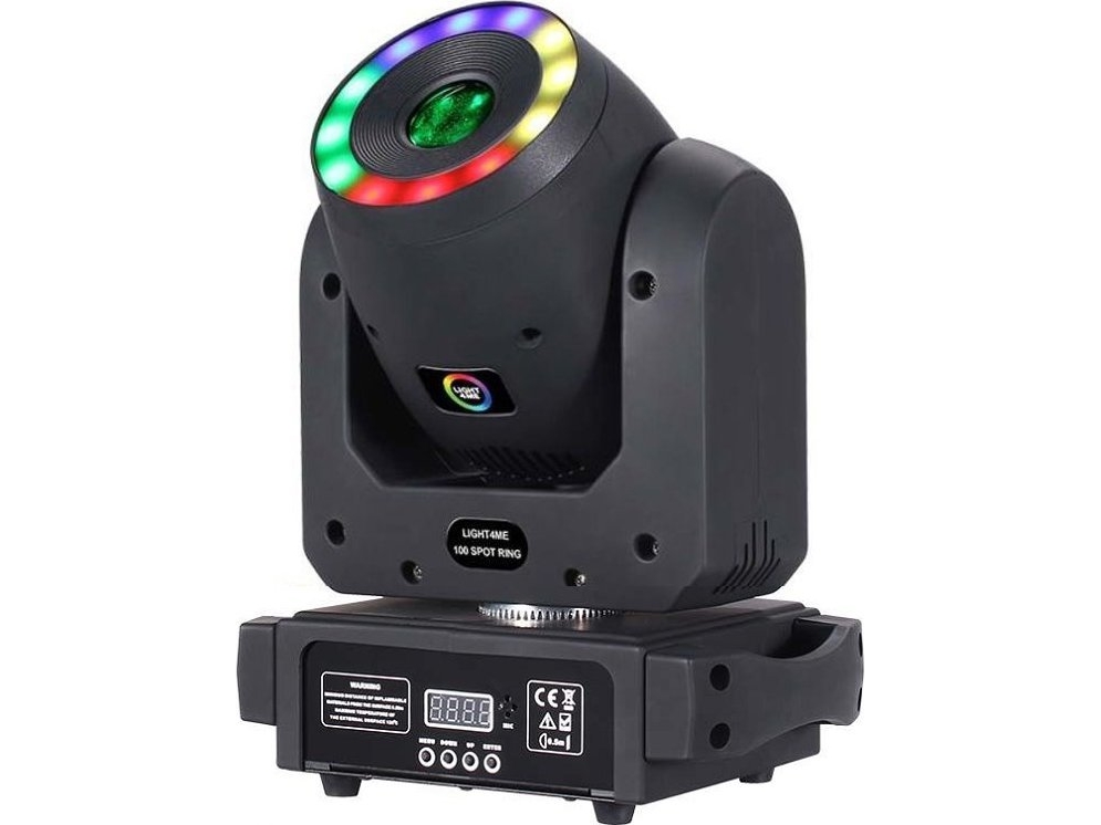 Light4me 100 Spot Ring Glow Led Bevægelig Scenelys