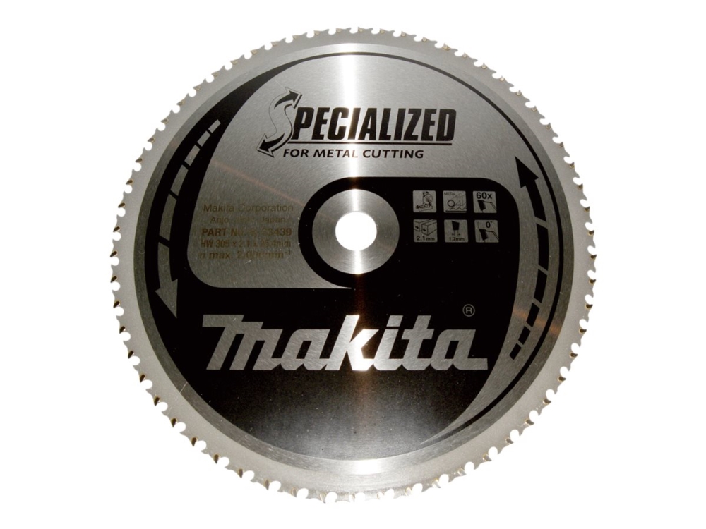 Makita Specialized - Rundsavsklinge - For Metal - 305 Mm - 60 Tænder