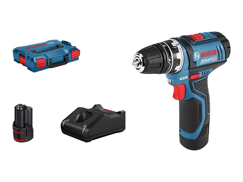 Bosch Akkuskruetrækker Gsr12v-15 Fc 2X2 M/Gfa