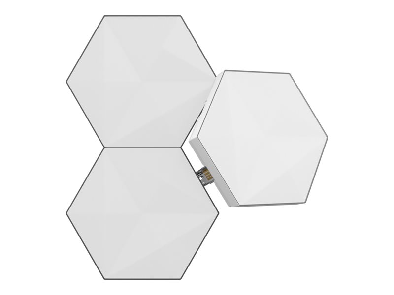 Trust GXT 903 VYBZ - Ljuspanelskit - LED - klass G - RGB-lampa - sexhörning - vit (paket om 3) | Belysning - Inomhusbelysning - Taklampa & Pendellampa | GameStuff