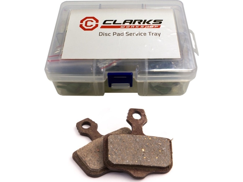 Clarks Klocki Bremsbeläge Clark's Avid (Elixir 1,3,5, Elixir Cr, Elixir R, Sram Xx, X0, Elixir Db) (Packung 25 Paar)