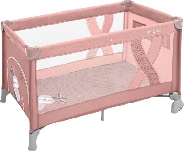 Baby Design Resesäng Enkel Rosa 08 | Baby & barn - Sömntid - Resesäng | GameStuff