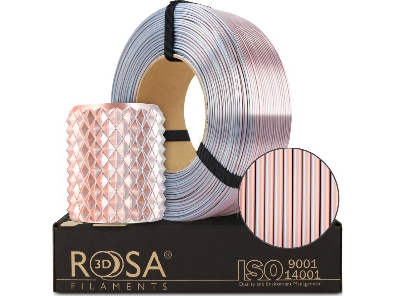 Rosa3d Pla-Filament Refill Magic Silk 1,75 Mm Glamour 1 Kg
