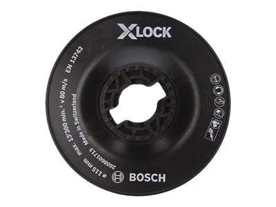 Bosch 2 608 601 713, Stützpolster, Bosch, 11,5 Cm, Schwarz, 13300 Rpm, Kunststoff