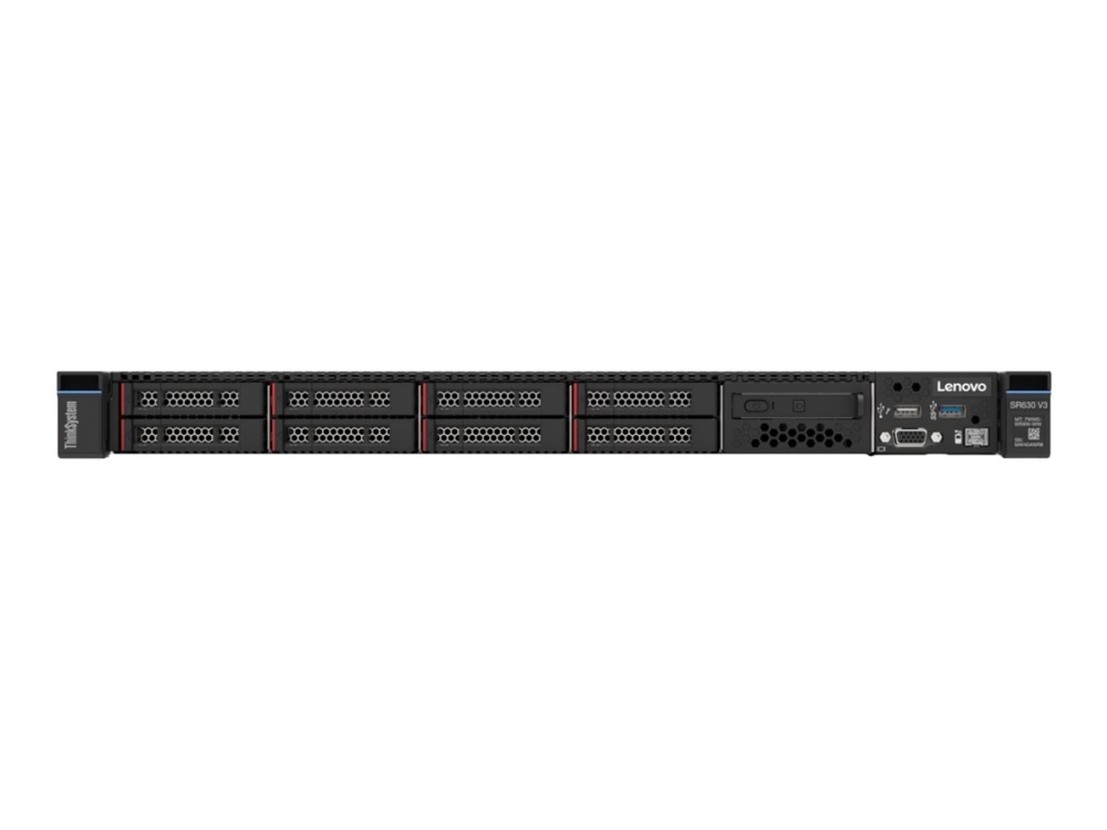 Lenovo Thinksystem Sr630 V3 7d73 Server Kan Monteras I Rack 1u 2 Vags 1 X Xeon Silver 4514y / Upp Till 3.4 Ghz Ram 32 Gb Sas Hot Swap 2