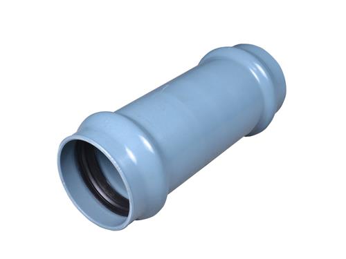 PVC skjutmuff 250 mm PN10 - Wavin | VVS Artiklar - Rör & Kopplingar - PVC rör och rördelar | GameStuff