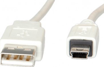 Usb-Kabel Secomp Usb-A Til Miniusb 1,8 M Beige (S3142-250)