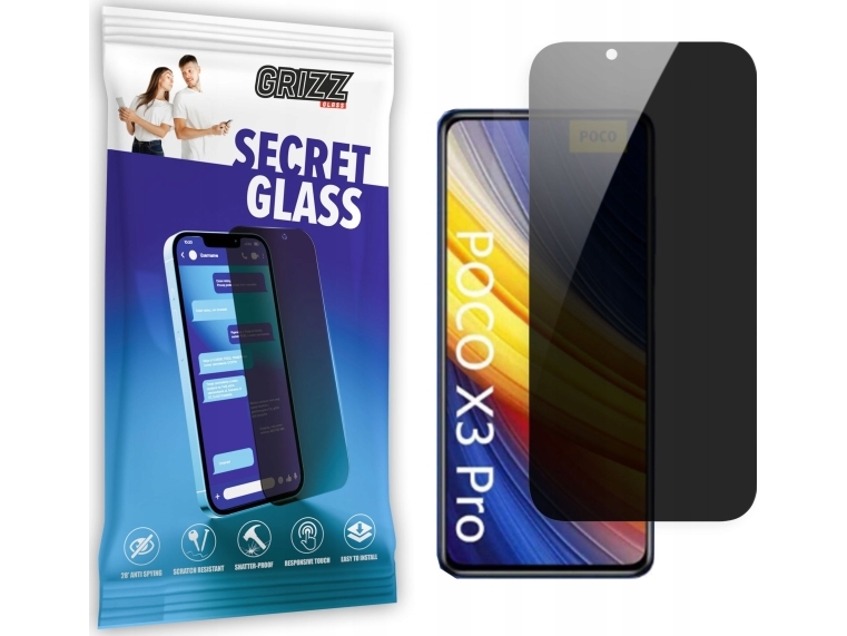 Grizzglass Secretglass Privacy Glass Til Xiaomi Poco X3 Pro