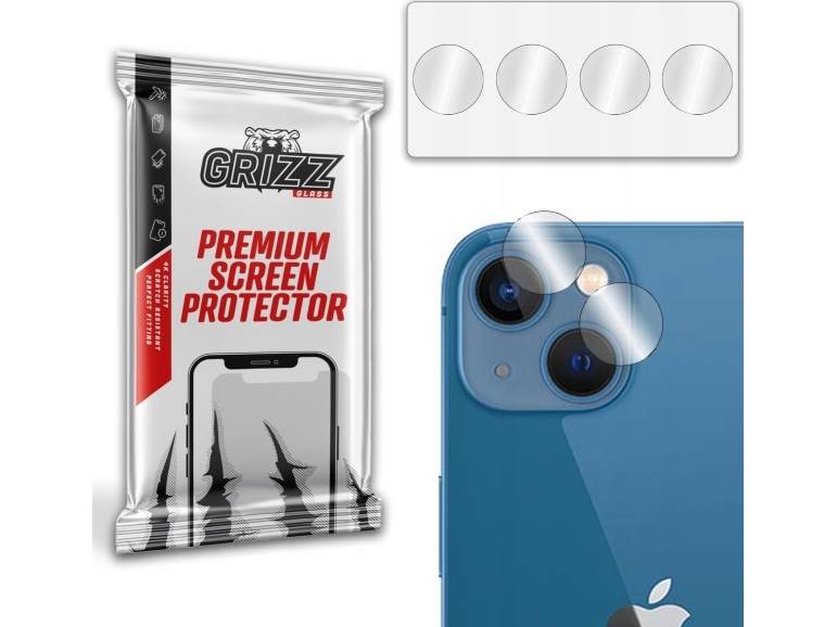 Grizzglass Hybridglass Kameraglas Til Apple Iphone 15 Plus