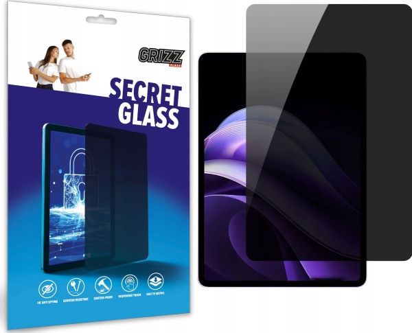 Grizzglass Secretglass Privacy Glass Til Vivo Pad 3