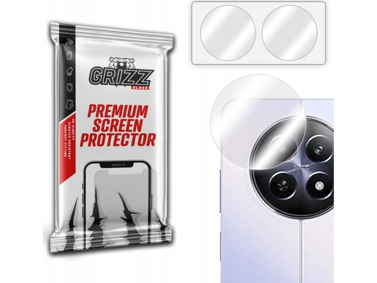 Grizzglass Glas Für Die Kamera Grizzglass Hybridglass Camera Für Realme 12