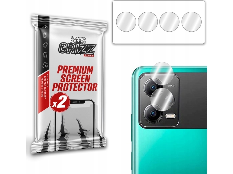 Grizzglass Hybridglass Kameraglas Für Poco X5