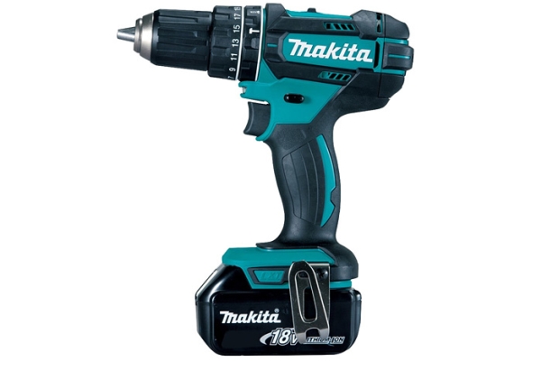 Makita DHP482RFE, Borr med pistolgrepp, Svart, Blå, 1,3 cm, 1900 RPM, 3,8 cm, 1,3 cm | Borrmaskin | GameStuff