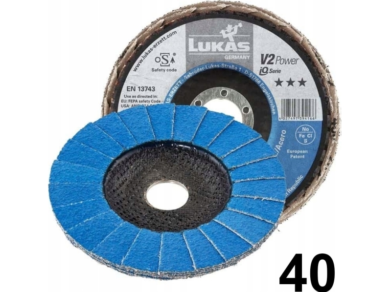 Lukas Fin V2 Power 125Mm Mit Power P40