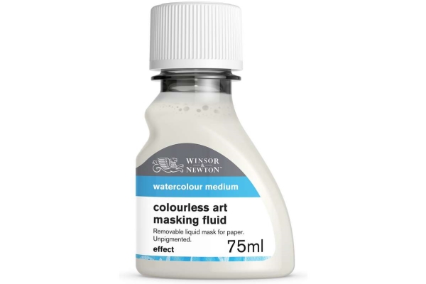 Watercol. medium colourless art masking fluid 75ml | Skola & Hobby - Konstmaterial - Akryl & Akvareller | GameStuff