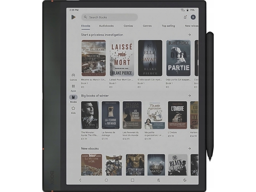 Onyx Boox Note Air4 - eBook-leser - 64 GB - berøringsskjerm - microSD-spor