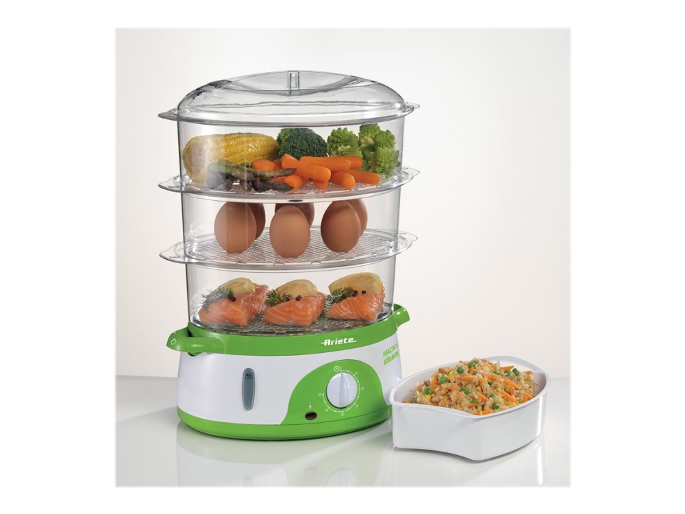 Ariete 0911/00 Healthy Steam - Ångkokare - 9 liter - 800 W | Köksapparater - Köksmaskiner - Ånga & Riskokare | GameStuff