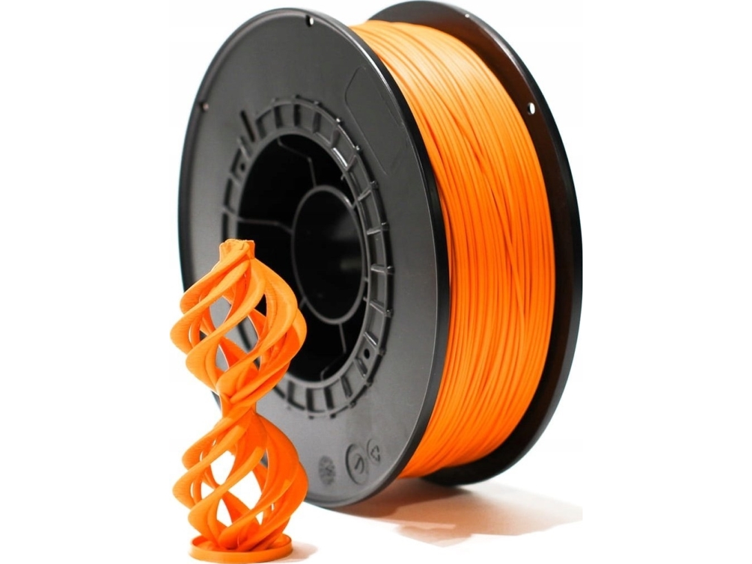 3D Plastikas Filalab Pla+ 1.75Mm 1Kg - Oranžinis