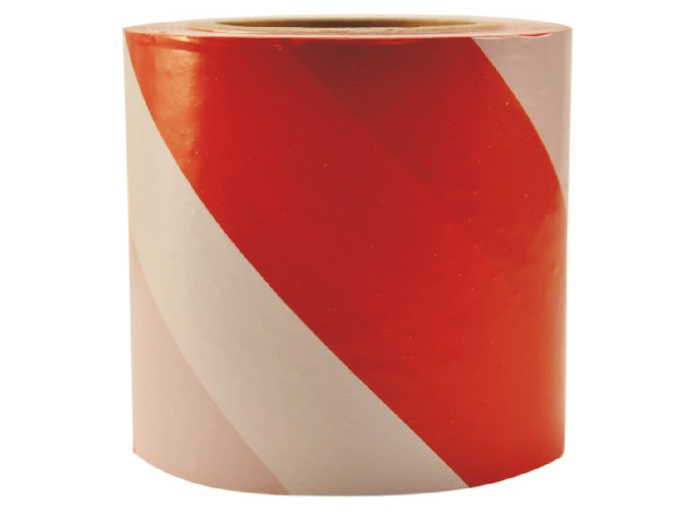 Tasma Warnband 80 Mm X 100 M (Bialo-Czerw)