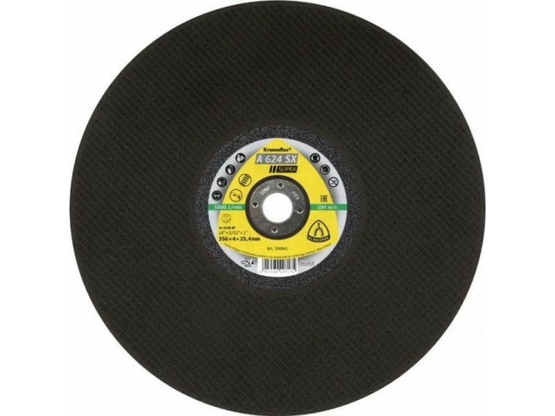 KLINGSPOR KLINGSPORTS WHEEL MET 356 * 4.0 * 25.4 A624SX K340641