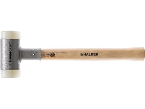 Halder Supercraft 3366.035 Gummihammer Ergonomischer Griff, Hart, Nicht Rückprallend 560 G 335 Mm 1 St