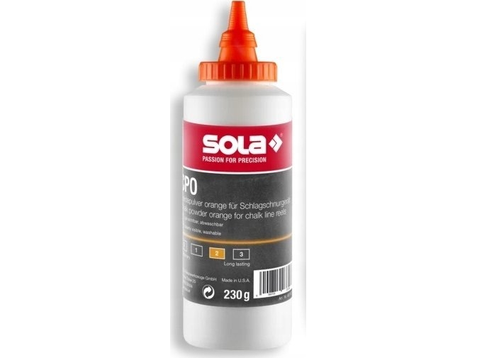 Sola kridt i pulver CPO 230 orange 230 g