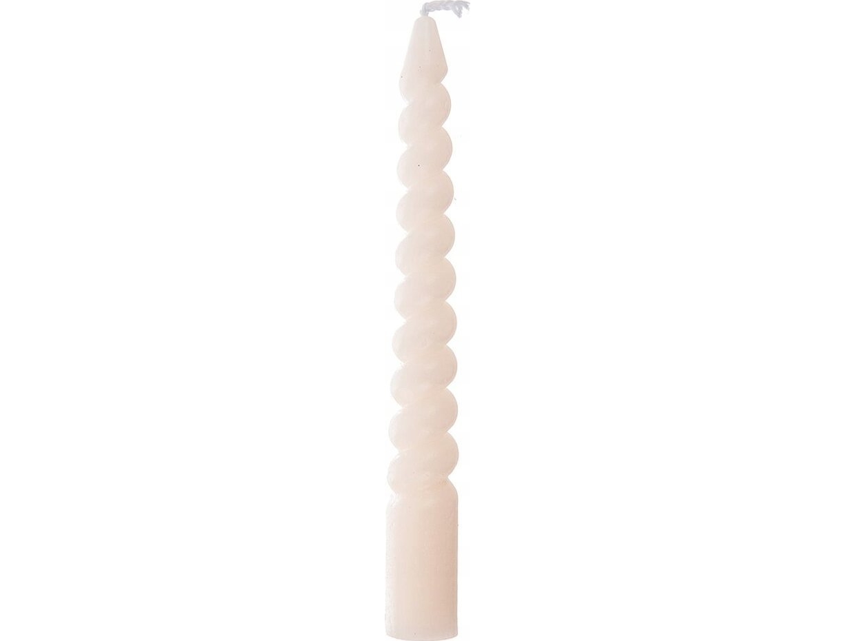 Home Styling Collection Spiralne Świece Stołowe Z Parafiny, 10 Cm