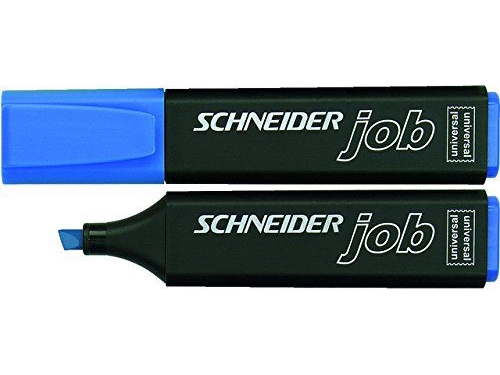 Schneider Job - Highlighter - blå - vandbaseret blæk - 1-5 mm
