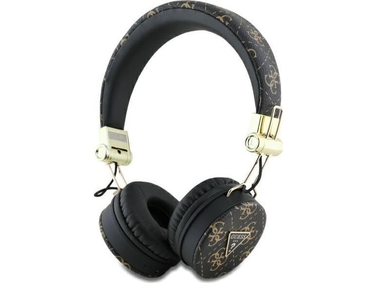 Słuchawki Guess Guess Bluetooth Enc Gubh70e4ptmk On-Ear Headphones Black/Black 4G Triangle Round Shape